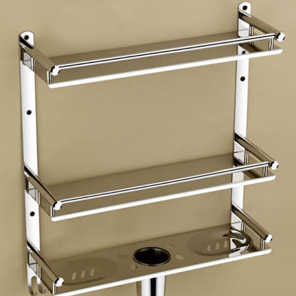 Evanex 6 in 1 Bathroom Shelves | 304 Stainless Steel