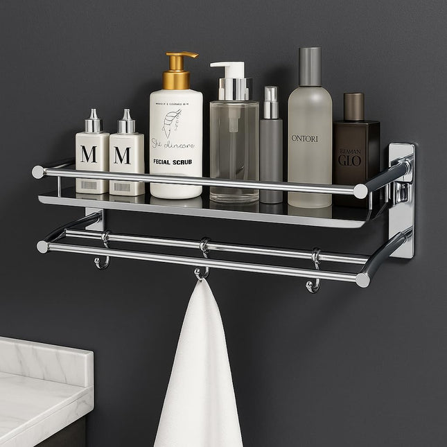 Evanex Multipurpose Double Layer 2-Tier Shelves | 304 Stainless Steel