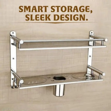 Evanex 5 in 1 Bathroom Shelves | 304 Stainless Steel