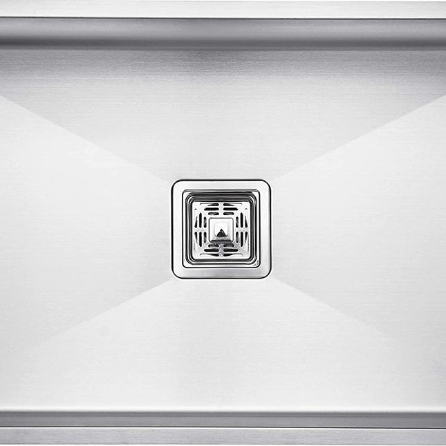 Handmade Single Bowl Kitchen Sink (32 x 20 x 10 Inches) 304 Grade Stainless Steel Sink