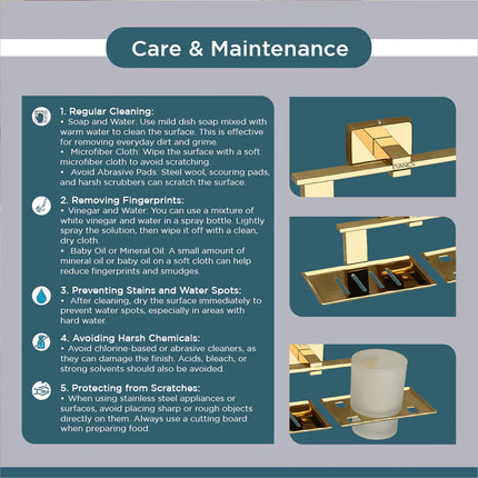 Evanex Stainless Steel Rose Gold Twin Soap Dish for Bathroom (26X13X6.3 CM)