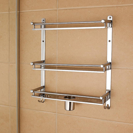 Evanex 6 in 1 Bathroom Shelves | 304 Stainless Steel