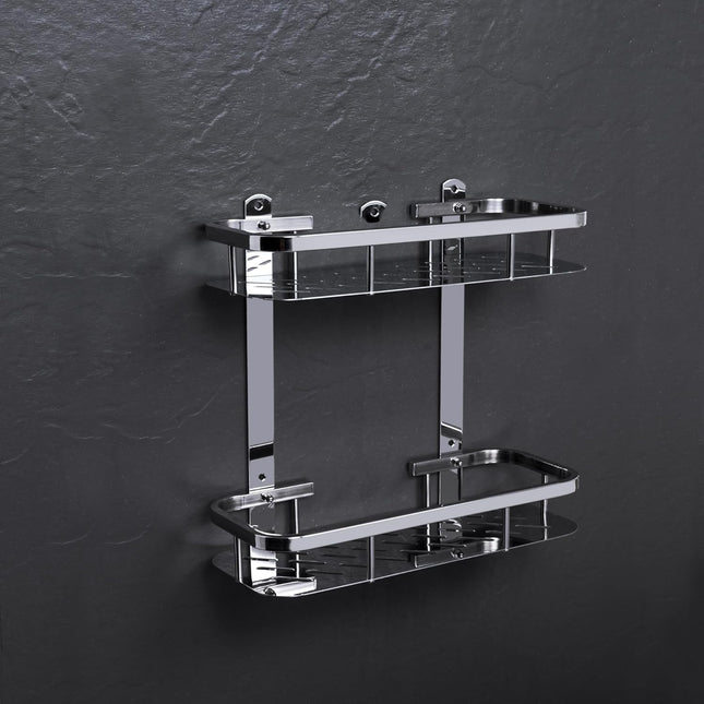 Evanex Bathroom Shelf for Wall (14 x 5 Inch) | 304 Stainless Steel