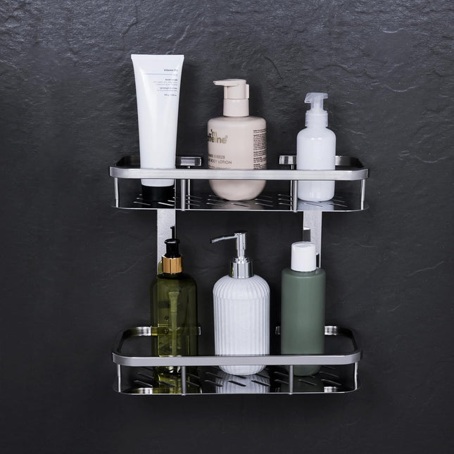 Evanex Bathroom Shelf for Wall (14 x 5 Inch) | 304 Stainless Steel