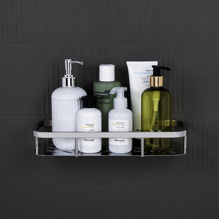 Evanex Bathroom Shelf for Wall (14 x 5 Inch) | 304 Stainless Steel
