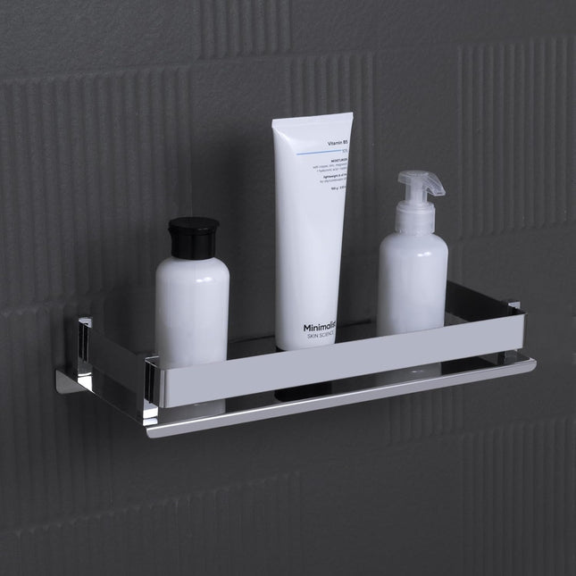 Evanex Bathroom Shelf and Rack Wall Mount (5x15 Inch) | 304 Stainless Steel