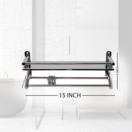 Evanex Multipurpose Double Layer 2-Tier Shelves | 304 Stainless Steel