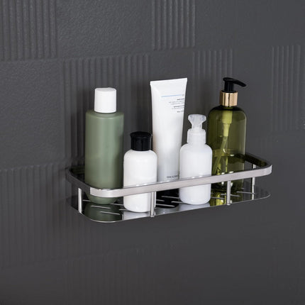 Evanex Bathroom Shelf for Wall (14 x 5 Inch) | 304 Stainless Steel