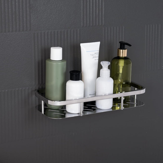 Evanex Bathroom Shelf for Wall (14 x 5 Inch) | 304 Stainless Steel