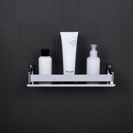 Evanex Bathroom Shelf And Racks Wall Mounted Shelves (5 X 12 Inch) | 304 Stainless Steel