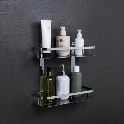 Evanex Bathroom Shelf for Wall (14 x 5 Inch) | 304 Stainless Steel