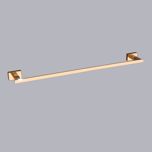 Evanex Stainless Steel Rose Gold Towel Rod/Stand for Bathroom (61X7.2X3.6 CM)