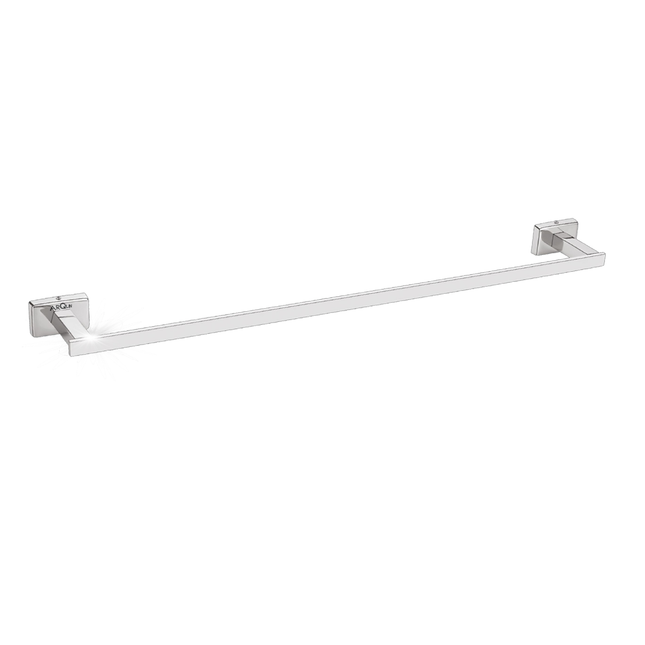 Evanex Stainless Steel Chrome Towel Rod for Bathroom (61X7.2X3.6 CM)
