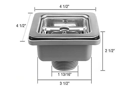 Handmade Heavy Grade Single Bowl Kitchen Sink (24 x 18 x 10 Inches)